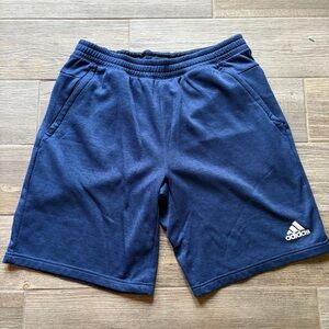 Adidas Men's Deep Blue Athletic Shorts